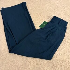 NWT HALARA Women’s Waffle Navy Blue Dress Pants